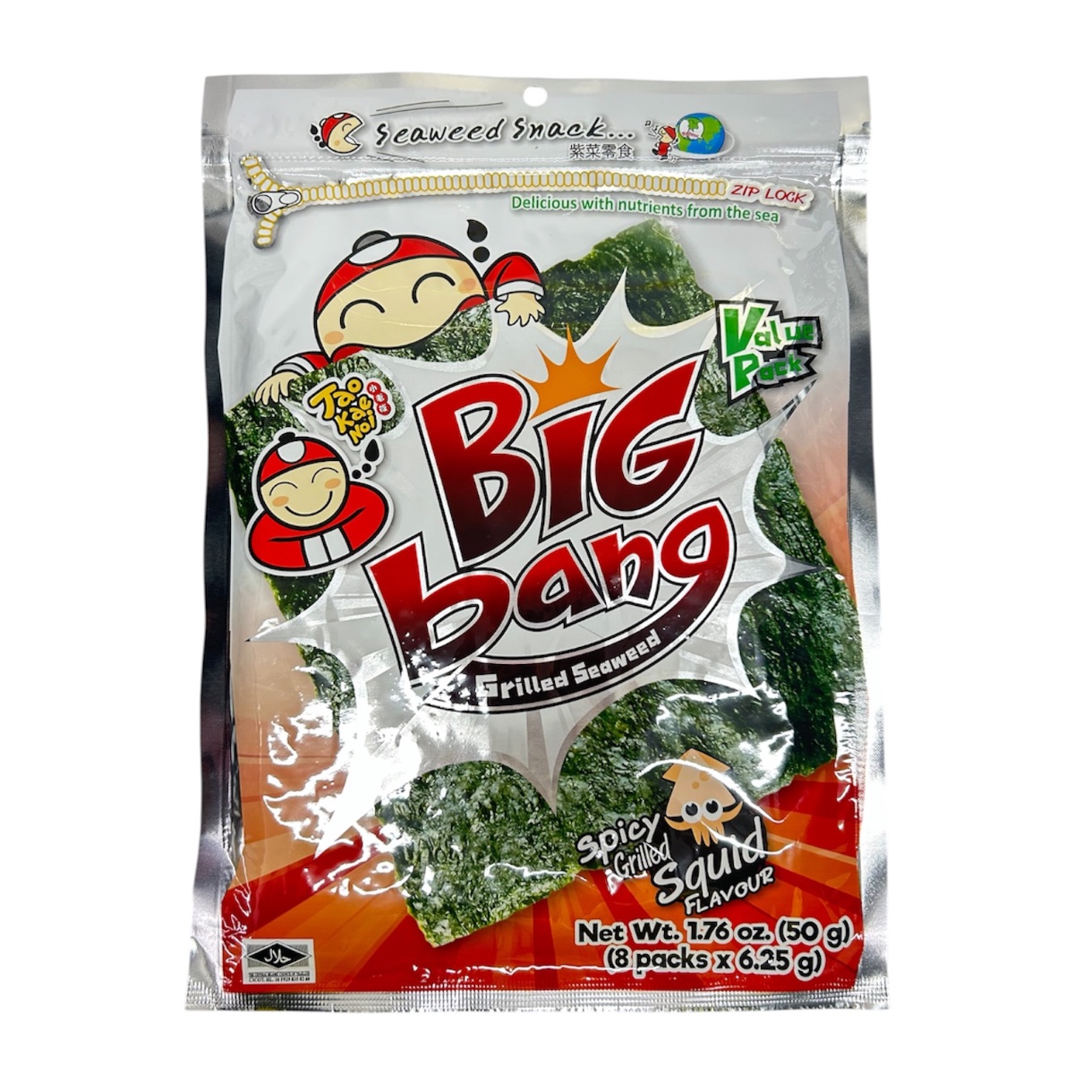 Taokaenoi Big Bang Spicy Squid 50g