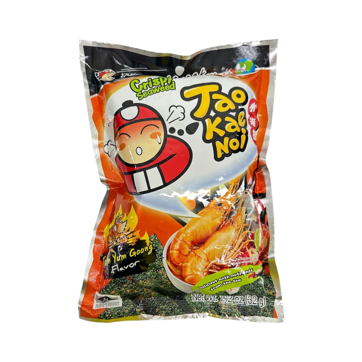 Taokaenoi Crispy Seaweed Tomyum 32g