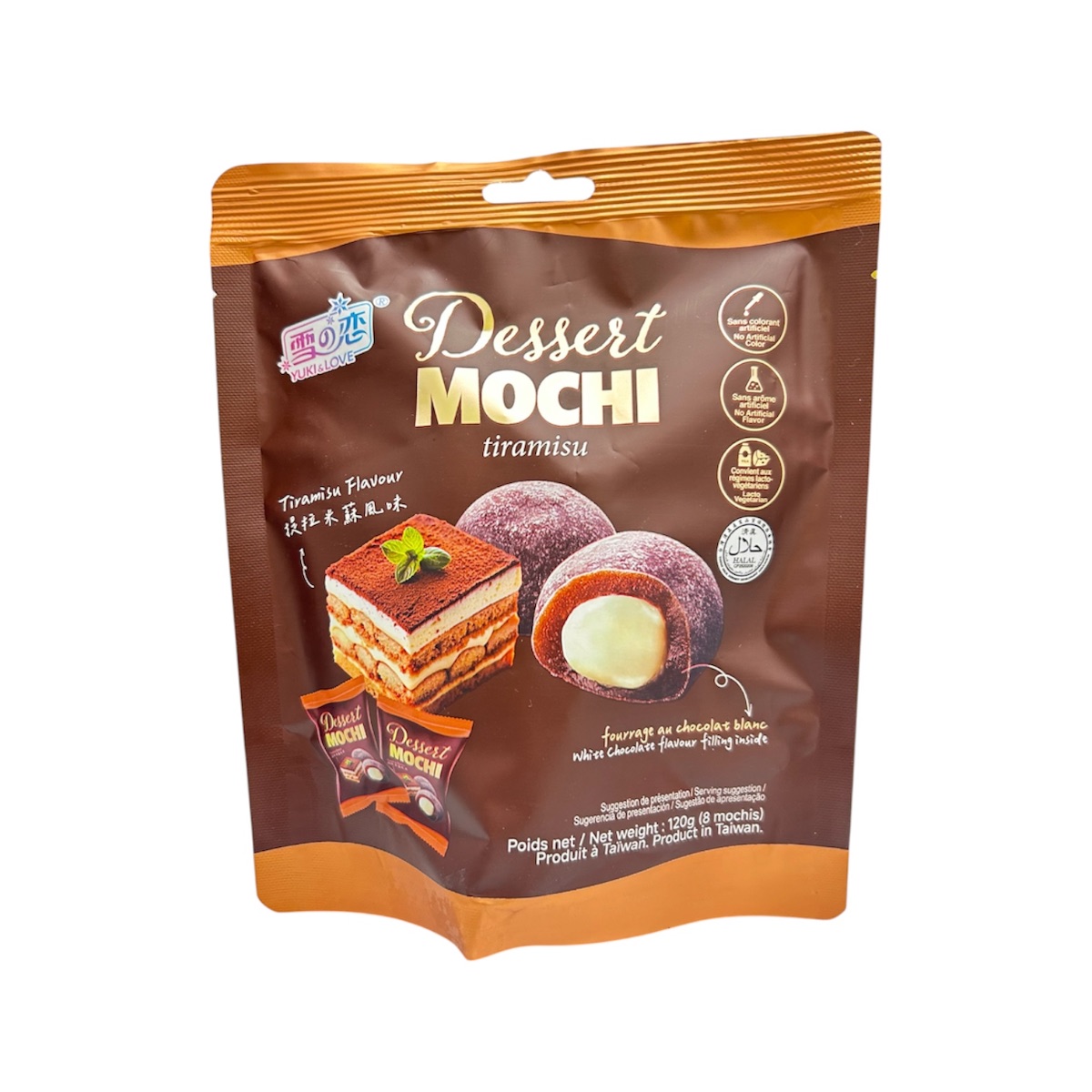 Yuki & Love Dessert Mochi Tiramisu 120g